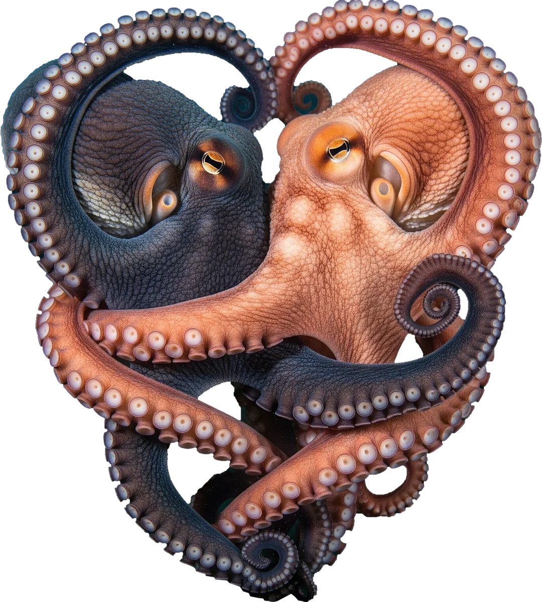 Octopus Yin Yang design