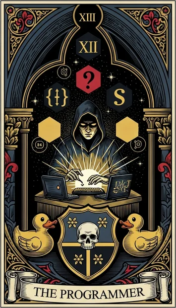 The Programmer Tarot Card