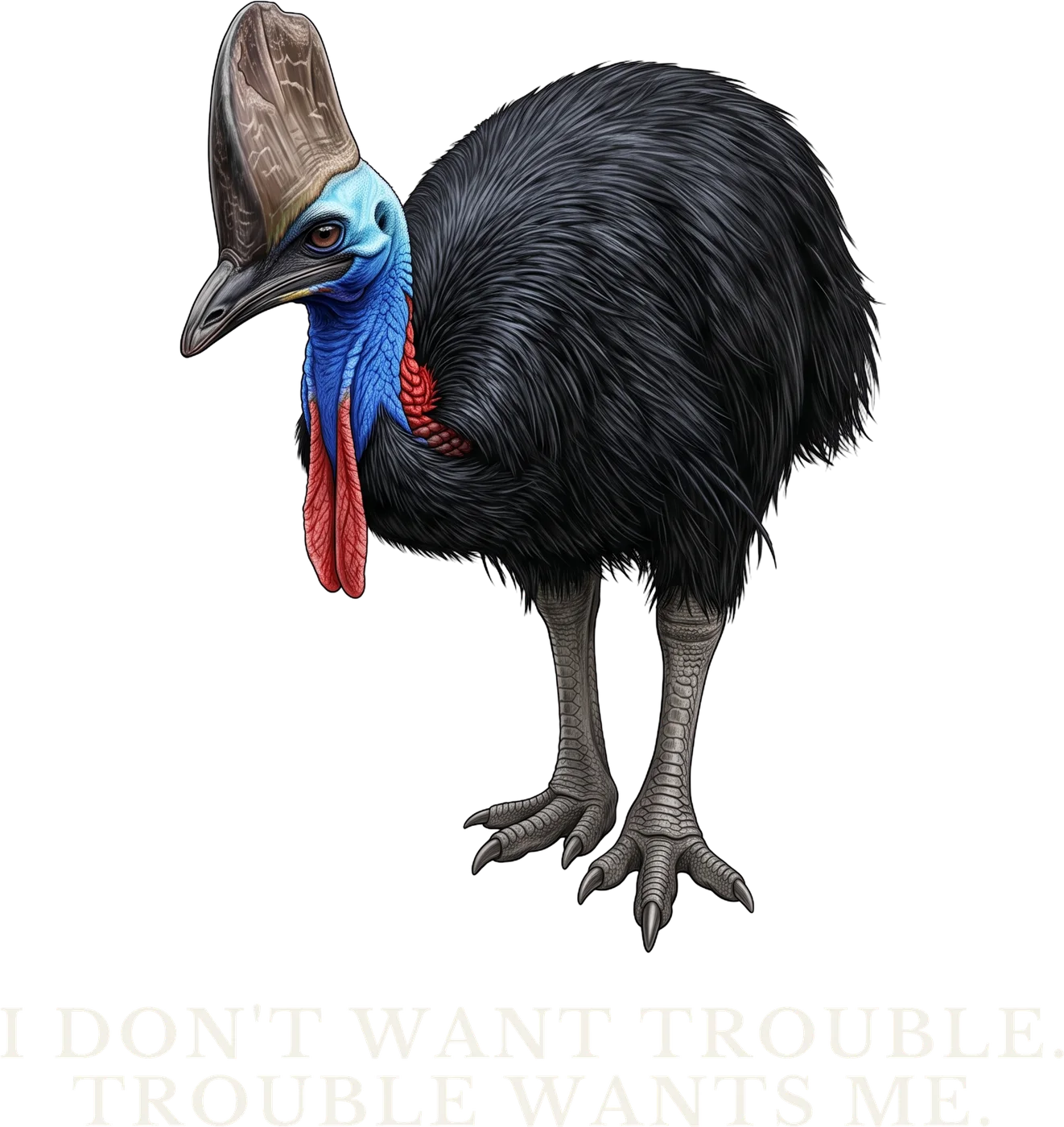 Trouble Finds Me First design