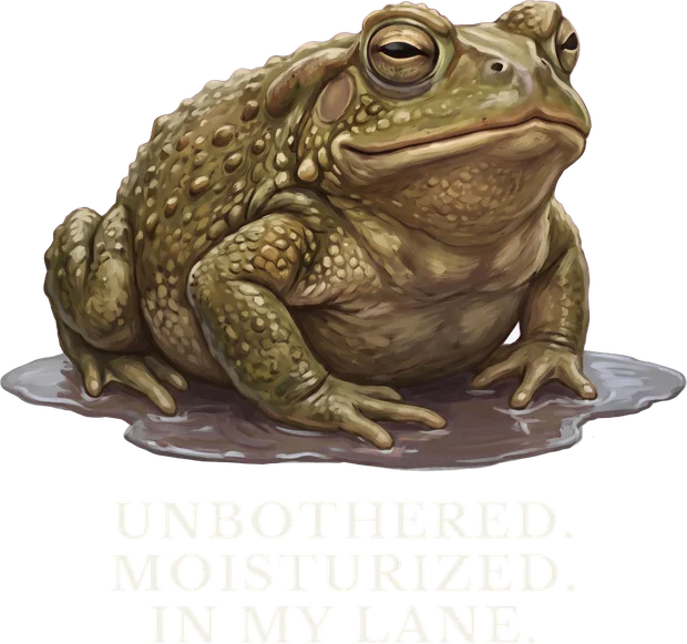 Unbothered Moisturized In My Lane